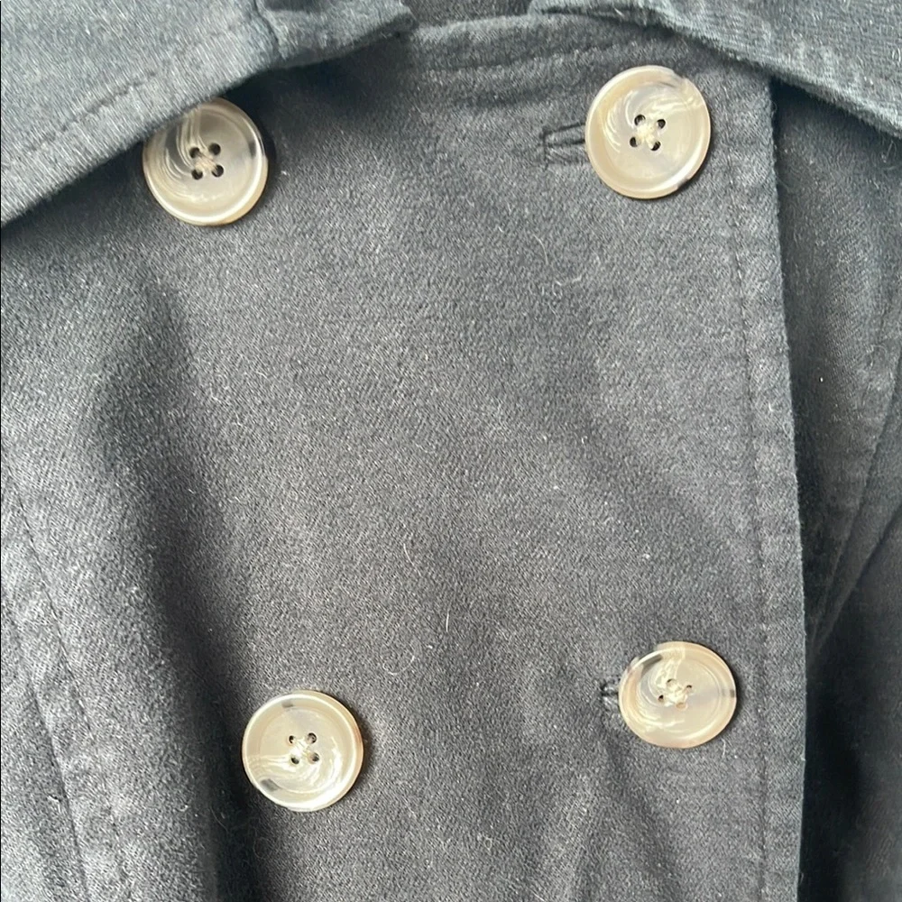 Boden Black Double-Breasted Coat - Picture 4 of 16